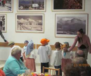Stretnutie s dôchodcami - 21. 10. 2015