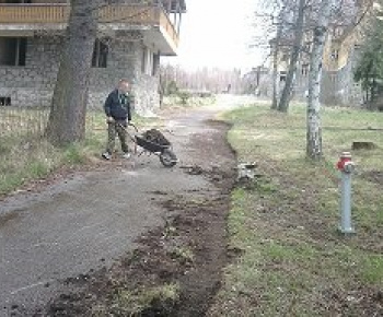 budovanie trening. arealu