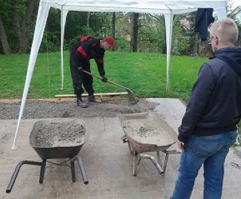 budovanie trening. arealu