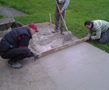 budovanie trening. arealu