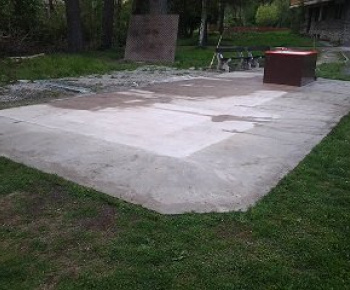 budovanie trening. arealu