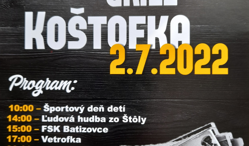 Štôlska koštofka 2022 