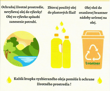 Aktuality / Zber použitého kuchynského oleja - foto
