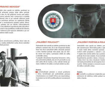 Aktuality / SENIORI, POZOR NA PODVODNÍKOV - foto