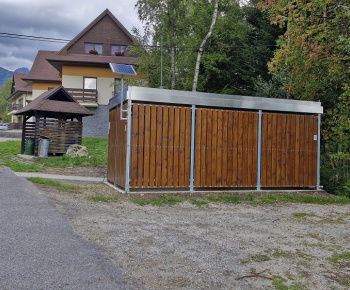 Projekty obce / Názov projektu: Štôla - vybudovanie kontajnerových stojísk ako prevencia škôd spôsobených medveďom hnedým - foto