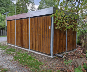 Projekty obce / Názov projektu: Štôla - vybudovanie kontajnerových stojísk ako prevencia škôd spôsobených medveďom hnedým - foto
