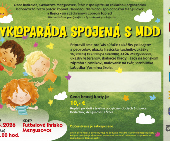 Aktuality / Cykloparáda spojená s MDD v sobotu 30.05.2026 o 10,00 hod. - foto