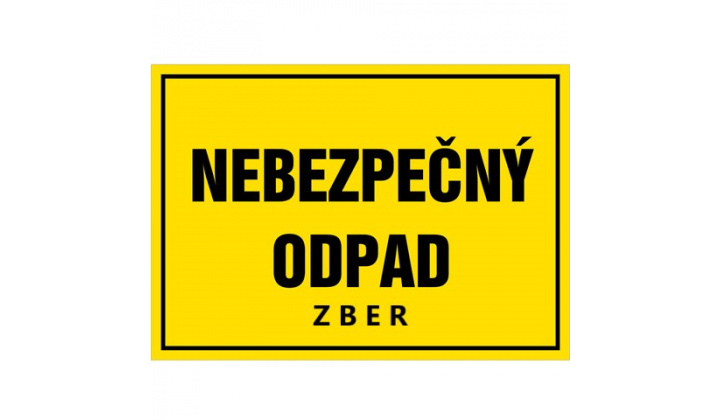 Mobilná zberňa na nebezpečný odpad pri obecnom úrade od 16.09.2026 do 22.09.2026