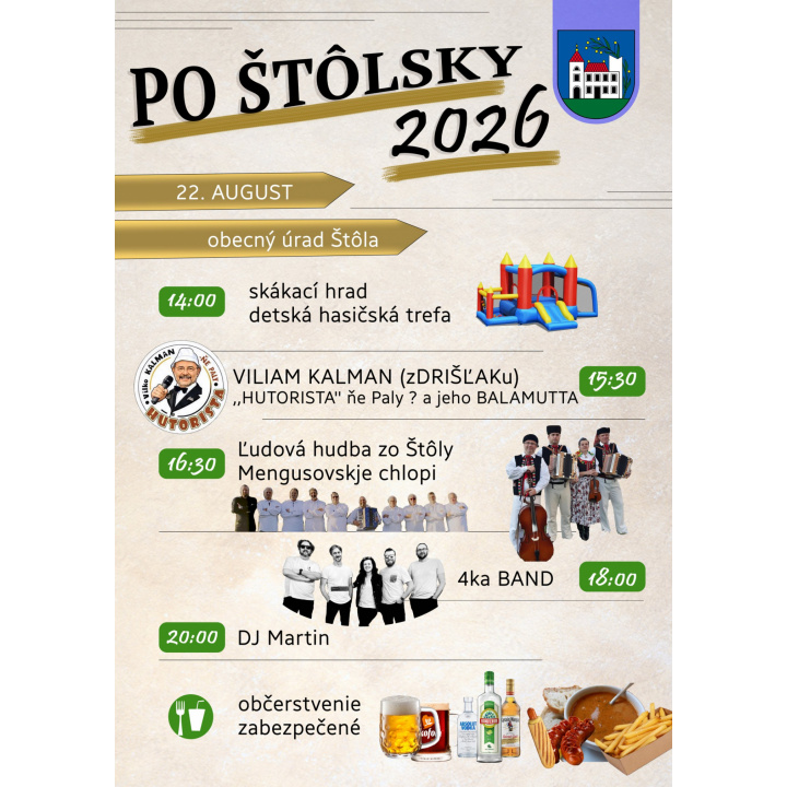 Po Štôlsky 2026, dňa 22.08.2026